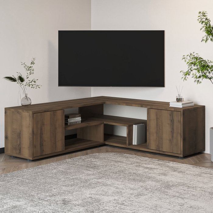 Hanah Home Soporte de TV Roble